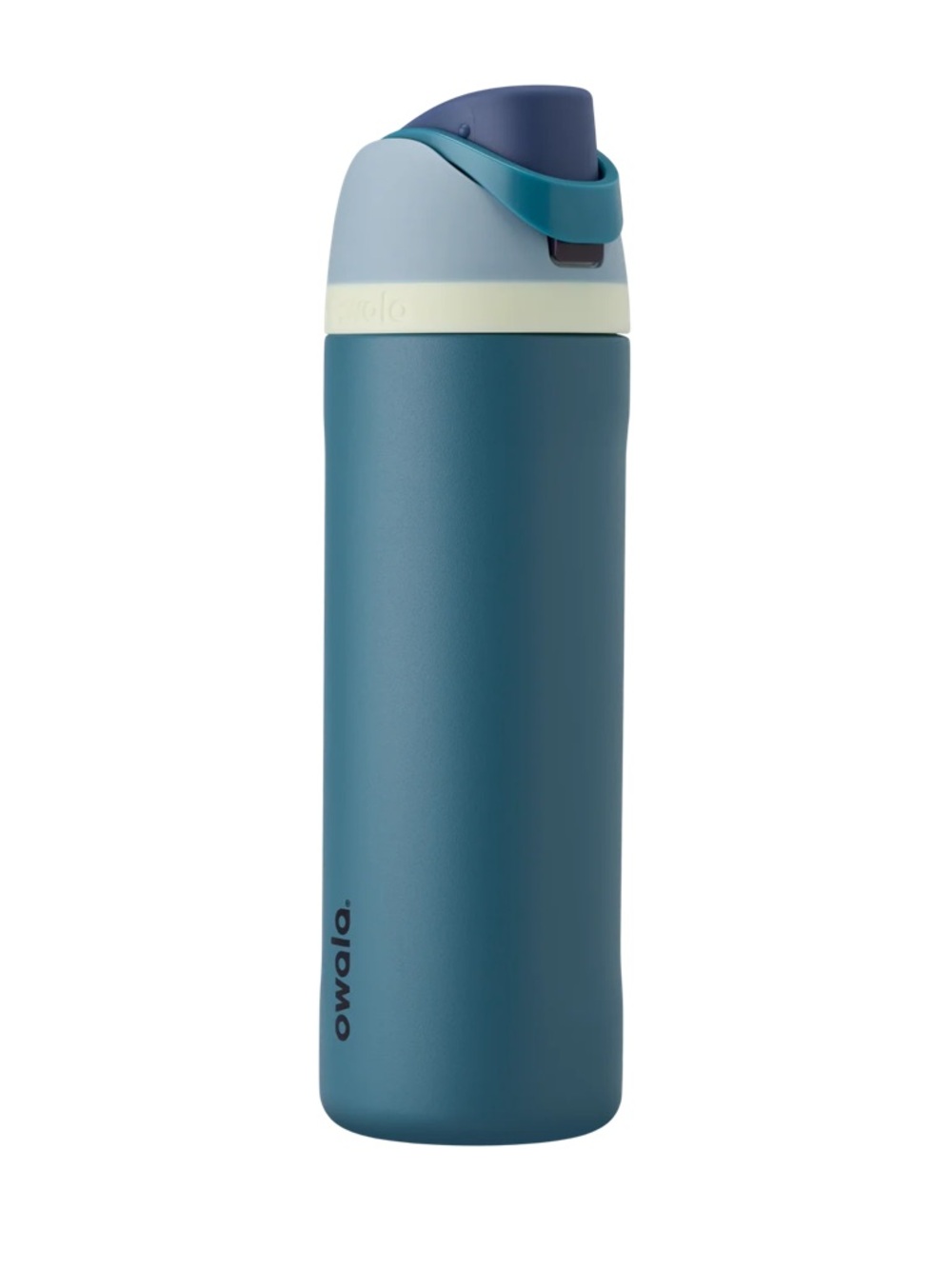 Owala Two-Tone Teal & Light Blue Stainless Travel Bottle